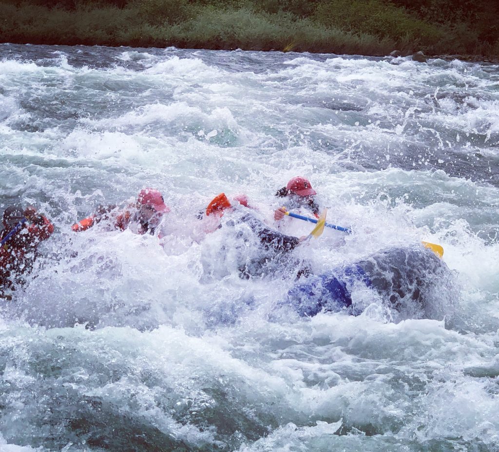 Whitewater Rafting in Spokane Wiley E. Waters