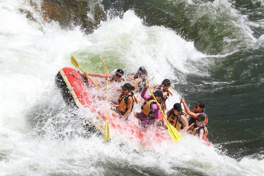 Whitewater Rafting in Clark Fork Wiley E. Waters
