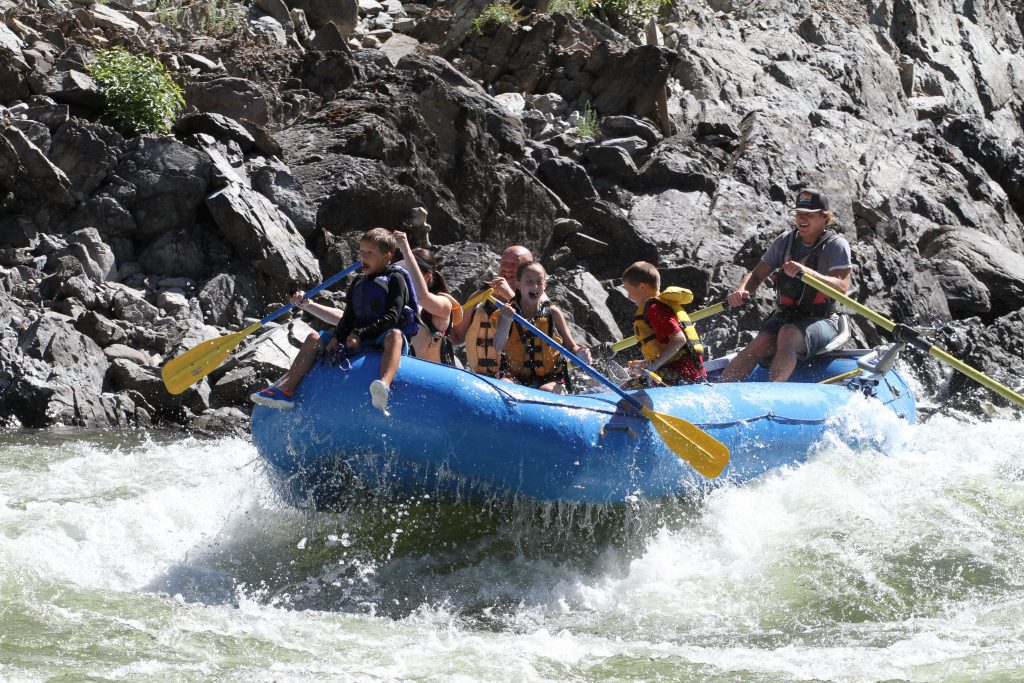 Whitewater Rafting in Clark Fork | Wiley E. Waters