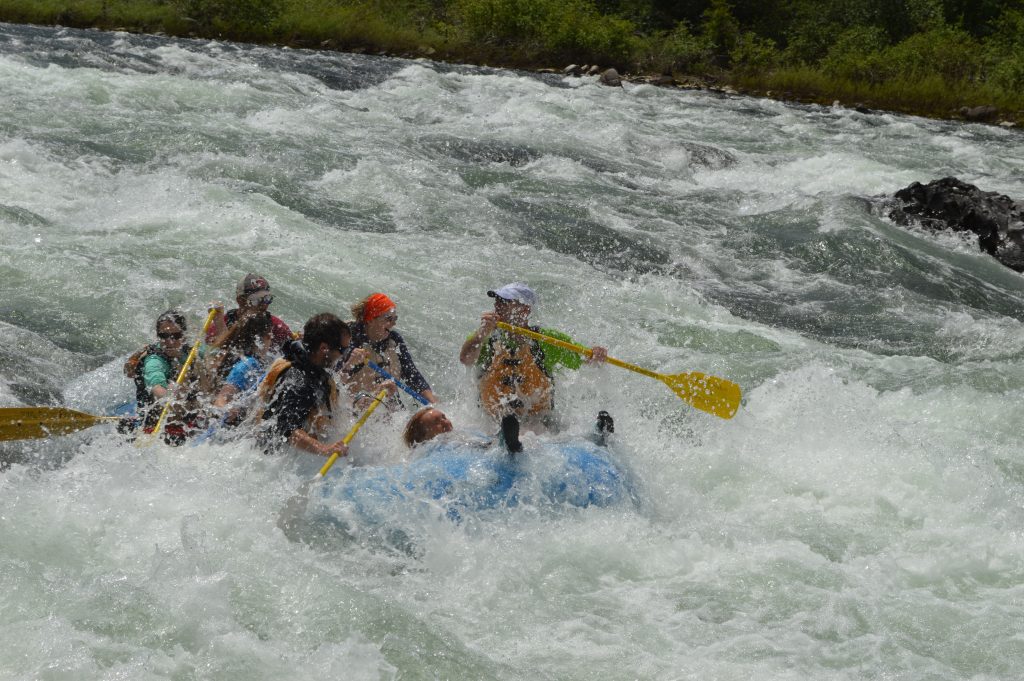 Whitewater Rafting in Spokane Wiley E. Waters