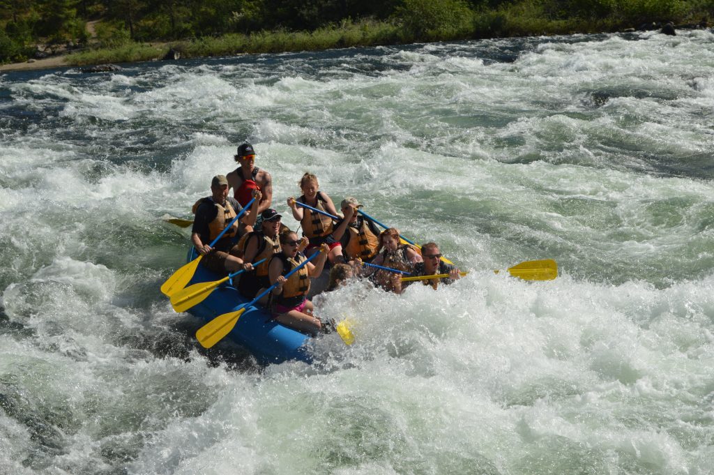 Whitewater Rafting in Spokane Wiley E. Waters