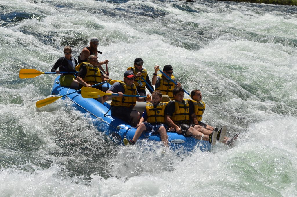 Whitewater Rafting in Spokane Wiley E. Waters