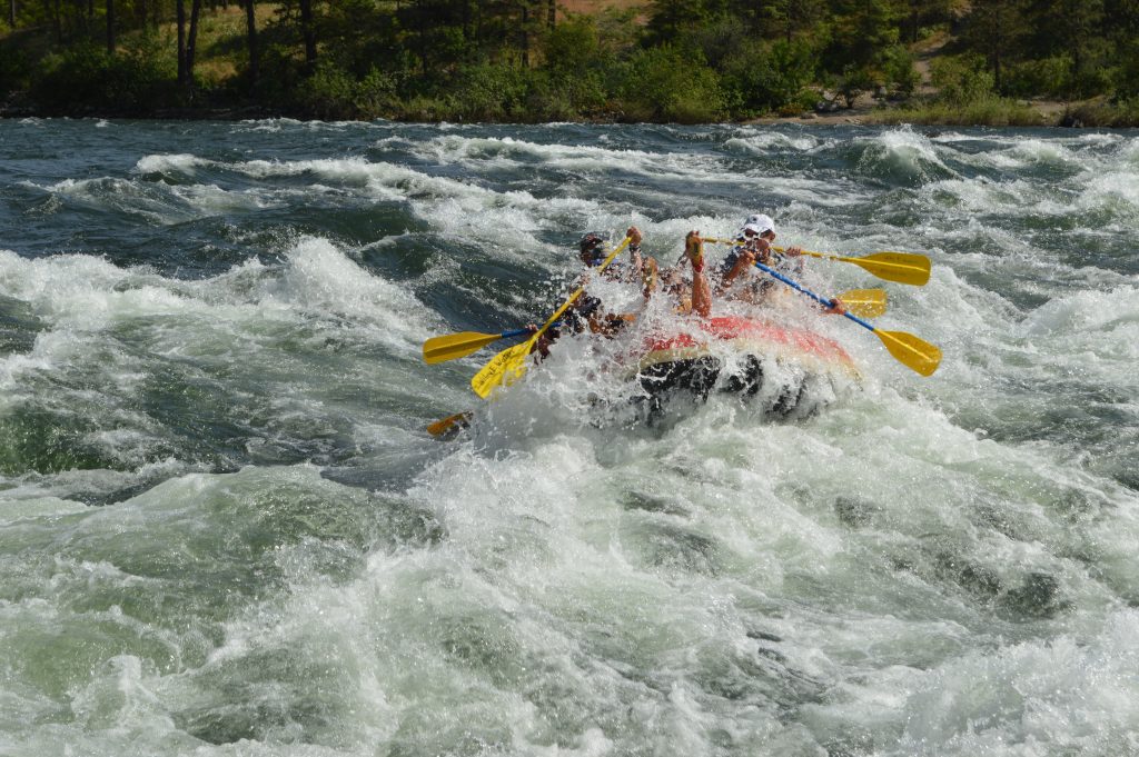 Whitewater Rafting in Spokane Wiley E. Waters