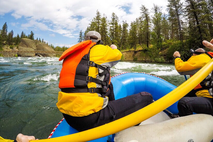 Whitewater Rafting in Spokane Wiley E. Waters