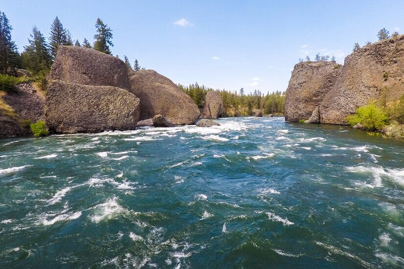 Whitewater Rafting in Spokane Wiley E. Waters