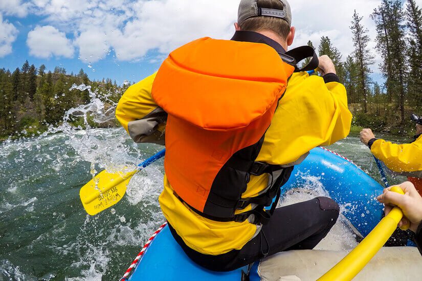 Whitewater Rafting in Spokane Wiley E. Waters